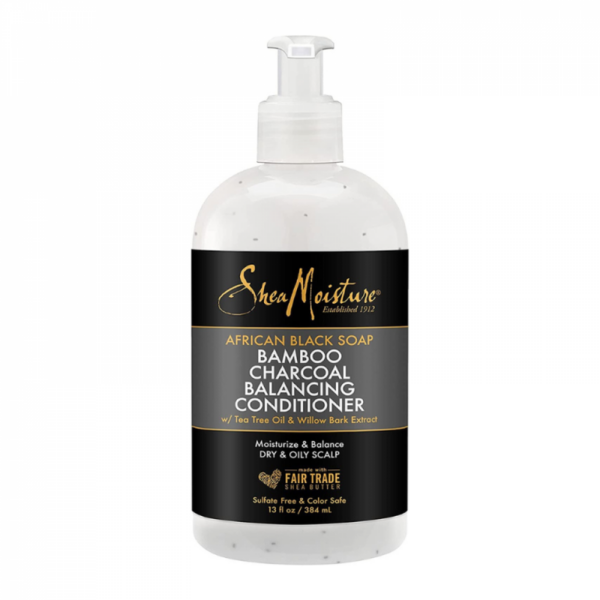 Shea Moisture African Black Soap & Bamboo Charcoal Balancing Conditioner 384ml