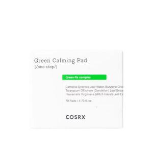 Introducing the COSRX Green Calming pad 70 Cotton, the perfect solution for gentle and effective daily cleansing. Crafted with 100% cotton, these cleansers offer a soothing and refreshing experience for your skin.