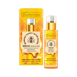 Introducing Bielenda Manuka Honey Nutri Elixir Serum 30 ml, this serum is a nourishing solution for your skin's needs.