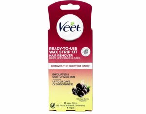 Veet EasyStrip Ready to Use Wax Strips 12 pieces