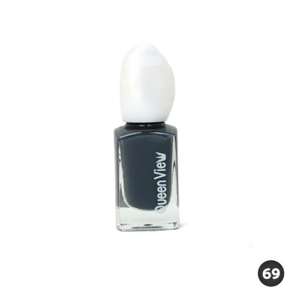 Introducing the Queen View Nail Polish 69, a high-quality nail polish that offers long-lasting, vibrant color for your nails.