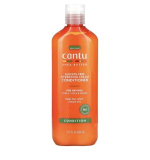 Introducing the Cantu Shea Butter Sulfate Free Hydrating Cream Conditioner 400 ml, your hair's new best friend.