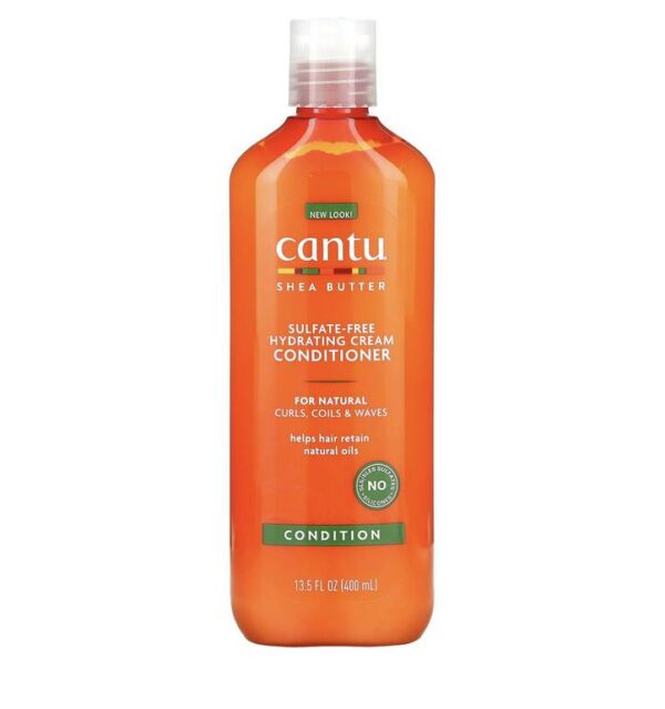 Introducing the Cantu Shea Butter Sulfate Free Hydrating Cream Conditioner 400 ml, your hair's new best friend.