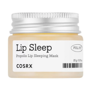 Introducing the COSRX Lip Sleep Propolis Lip Sleeping Mask 20 g, a hydrating solution for dry and chapped lips. This lip mask is specially formulated to provide intense moisture and nourishment for your lips, leaving them soft and supple.