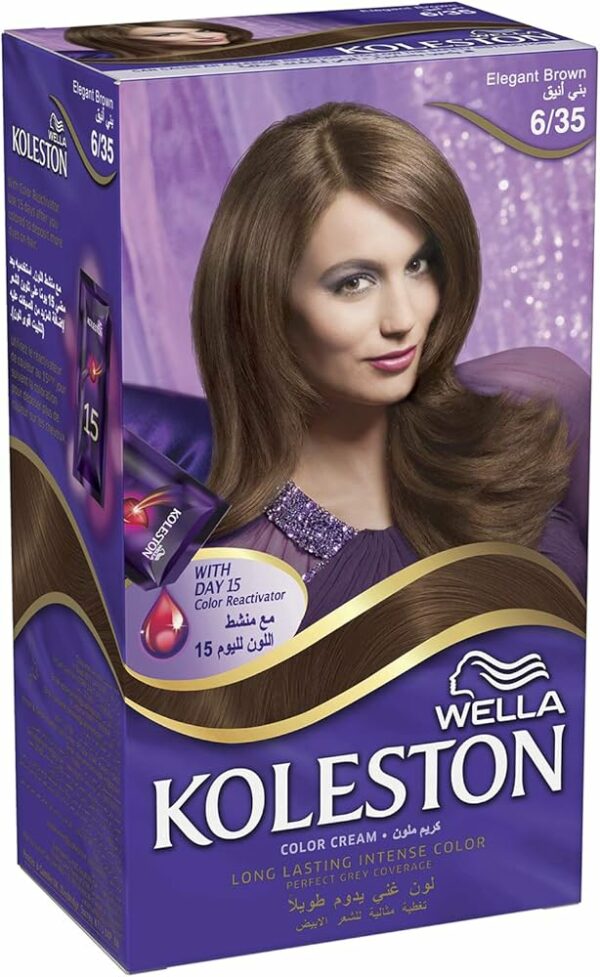 Wella Koleston Tube Hair Color 6/35 Elegant Brown