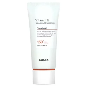 Introducing the COSRX Vital Sunscreen With Vitamin E 50 ml, a must-have for daily sun protection.