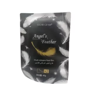 Introducing CLOTHES OF SKIN Angels Feather Mud Volcano Foot Film 40 g, a powerful solution for rejuvenating and refreshing your feet.