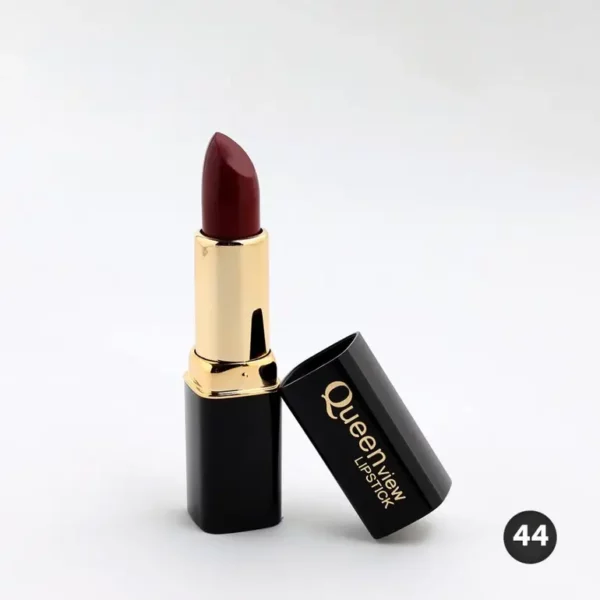 Introducing the Queen View Creamy Rouge Lipstick (44), a luxurious and creamy lipstick that delivers a bold pop of color with a smooth and moisturizing texture.