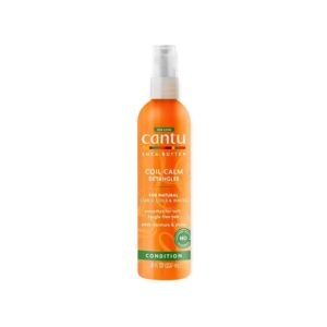 Introducing the Cantu Shea Butter Coil Calm Detangler 237 ml, a nourishing solution for natural hair care. Formulated with carefully selected natural ingredients, this hair oil is designed to provide moisture, strength, and shine to your locks.