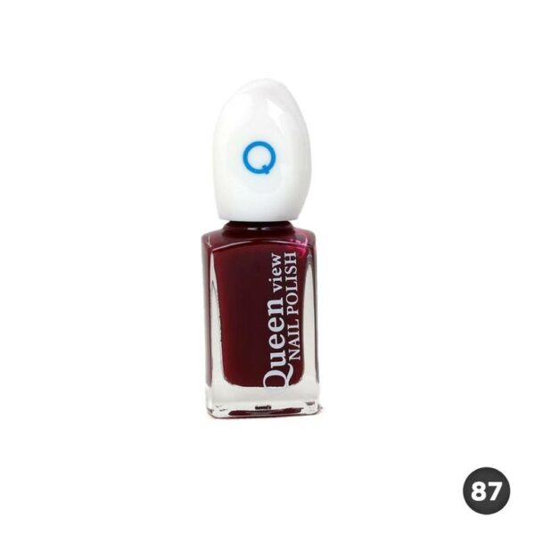 Introducing Queen View Nail Polish 87, your go-to solution for vibrant and long-lasting nail color. This high-quality nail polish is designed to offer bold and beautiful hues for any occasion.