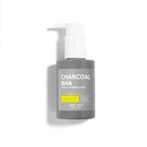 Introducing the Some by Mi charcoal BHA Pore Clay Bubble Mask 120 g, a powerful solution to cleanse your skin and pores.