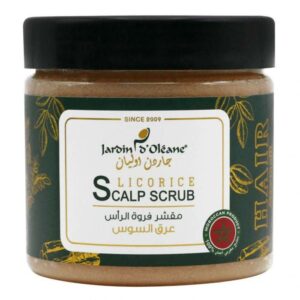 Introducing the Jardin Oleane Licorice Scalp Scrub 250 g, this scrub is the ultimate solution for a refreshed and revitalized scalp.