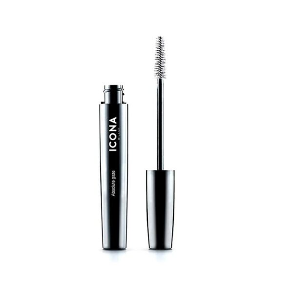 Introducing the Icona Milano Absolute Volumizing Waterproof Mascara, the ultimate solution for long-lasting, volumized lashes that stay put.