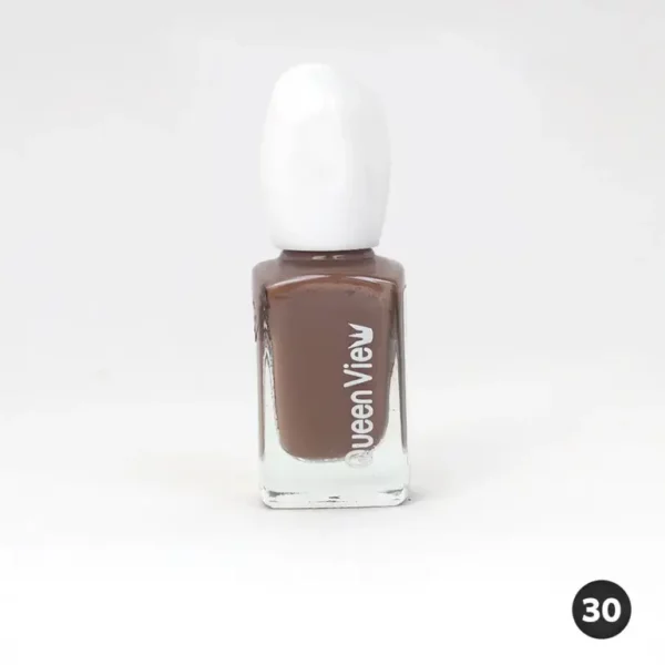 Introducing the Queen View Nail Polish 30, a high-quality polish for a flawless finish on your nails.