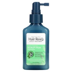 Introducing Petal Fresh Pure Hair ResQ Scalp Treatment extra Strength Scalp Itch Treatment 118 ml, a powerful solution for addressing scalp discomfort.