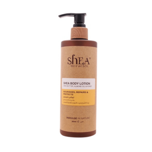 Introducing the Shea Miracles Shea Body Lotion 300 ml, a luxurious and nourishing solution for hydrated, smooth skin.