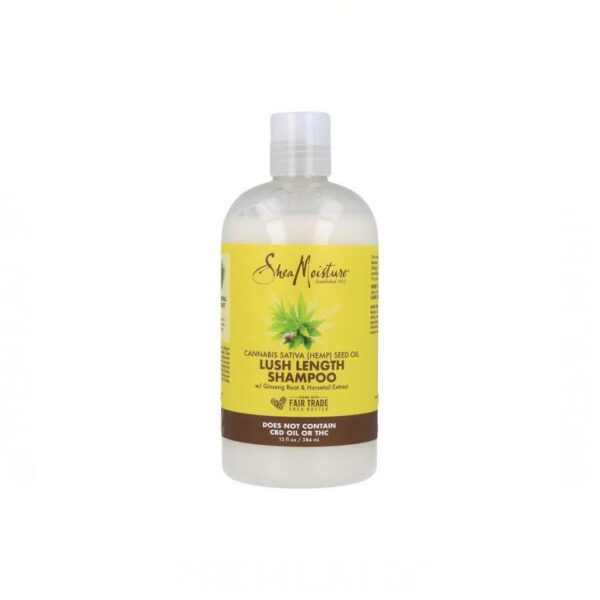 Shea Moisture Hair Lengthening And Thickening Shampoo With Hemp Seed Oil, 384 ml