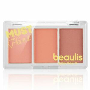 Introducing the Beaulis Mini Blush Palette 518 Sweet Cheeks, a versatile and compact blush palette perfect for adding a touch of color to your cheeks.