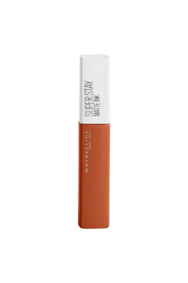 Introducing the Maybelline New York Super Stay Matte Ink City Edition Liquid Matte Lipstick 135 Globe-Trotter, the ultimate choice for long-lasting, vibrant lip color.