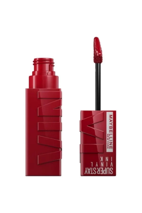 Introducing Maybelline New York Super Stay Vinyl Ink Long Lasting Liquid Glossy Lipstick 10 Lippy, the ultimate solution for long-lasting, high-shine lip color.