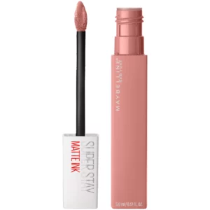 Introducing the Maybelline New York Super Stay Matte Ink Unnude Liquid Matte Lipstick 60 Poet, the perfect choice for long-lasting, bold lip color that stays put all day.