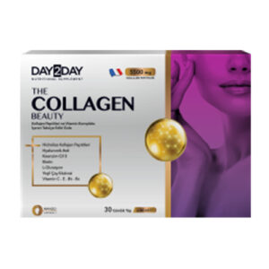 Introducing the Day2Day The Collagen Beauty 30 x 40 ml, a convenient solution for daily beauty needs. This 30-day supply of 40ml tubes is packed with collagen to support healthy and radiant skin.