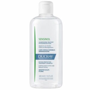 Introducing the Ducray Sensinol Physio-Protective Treatment Shampoo 400 ml, a gentle and soothing solution for sensitive scalps.