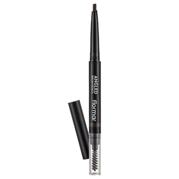 Introducing the Flormar Angled Brow Pencil 04 Dark Brown, the perfect tool for achieving defined and natural-looking brows.