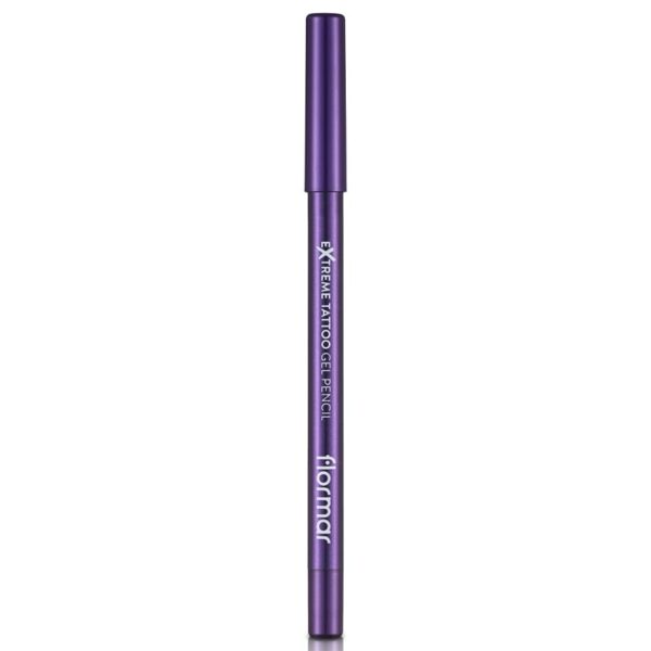 Introducing the Flormar Extreme Tattoo Gel Pencil 11 Purple Blaze, a bold and long-lasting eyeliner that adds a pop of color to your look.