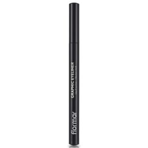 Introducing the Flormar Graphic Eyeliner Black 001, a high-quality eyeliner designed for bold and dramatic eye looks. This eyeliner is perfect for creating intricate and precise lines, making it a must-have for any makeup enthusiast.