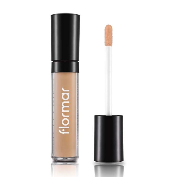 Introducing the Flormar Perfect Coverage Liquid Concealer 020 Fair Light, a must-have for flawless coverage.