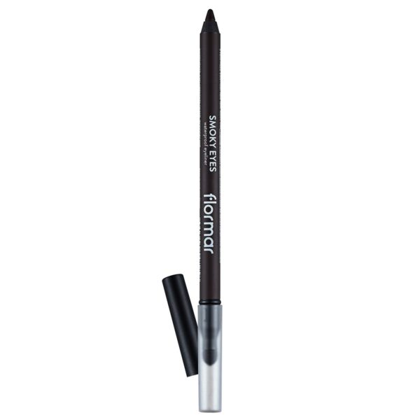 Introducing the Flormar Smoky Eyes Waterproof Eyeliner 002 Coolest Brown, an essential addition to your makeup routine for long-lasting, smoky eye looks.