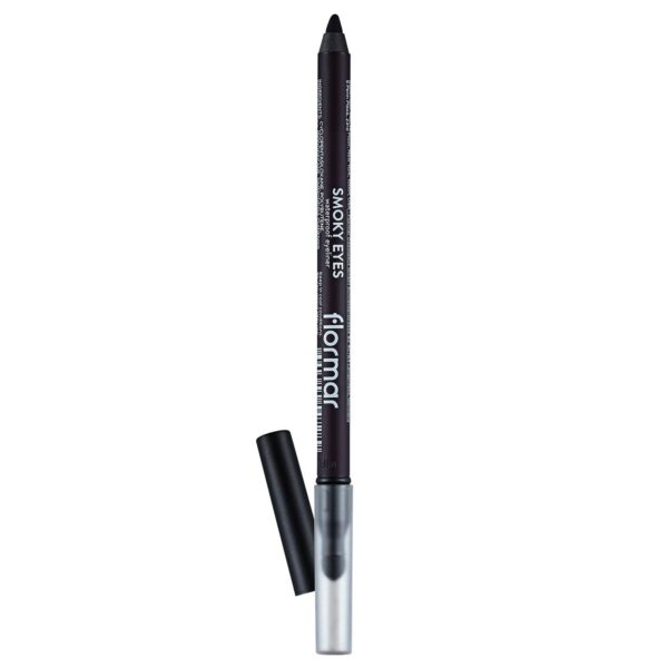 Introducing the Flormar Smoky Eyes Waterproof Eyeliner 005 Deep Purple, a must-have for creating stunning and long-lasting eye makeup looks.