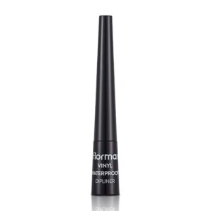 Introducing the Flormar Vinyl Waterproof Dipliner Black 001, your ultimate solution for bold and long-lasting eye makeup.