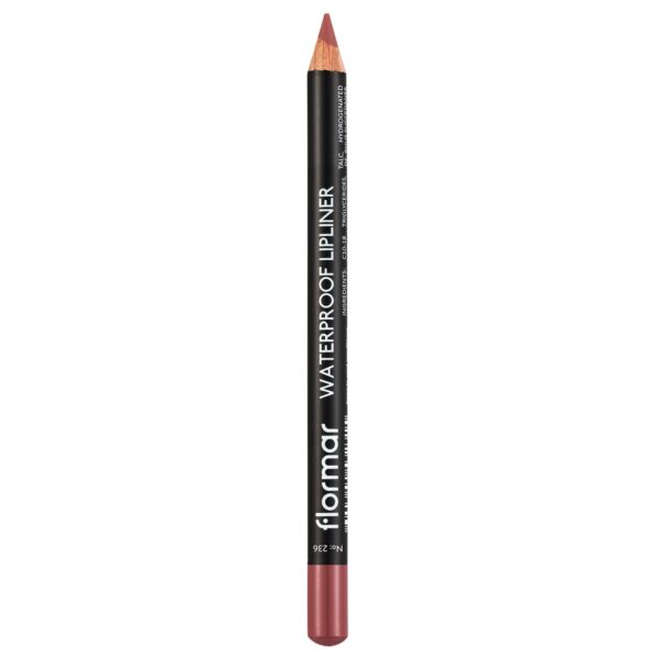 Introducing the Flormar Waterproof Lipliner 236 Nut Cookie, the perfect addition to your makeup routine. With its waterproof formula, this lipliner offers long-lasting color and definition for your lips.