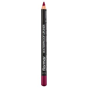 Introducing the Flormar Waterproof Lipliner 241 Sour Cherry, a reliable tool for long-lasting lip color.