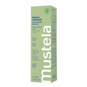 نقدم لكم موستيلا بلسم شامل مكون من 3 مستخلصات أفوكادو 75 مل | Mustela، وهو بلسم مغذي مصمم لتوفير ترطيب عميق وحماية لبشرتك.