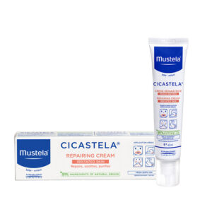 Introducing the Mustela Cicastela Repairing Cream For Irritated Skin 40 ml, your solution for gentle and effective skincare.