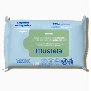 Introducing the Mustela Cleansing Wipes 20 pcs, the perfect solution for convenient and effective cleaning.