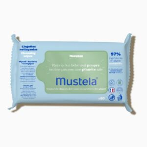 Introducing the Mustela Cleansing Wipes 60 pcs, the ultimate solution for gentle and eco-friendly cleansing.