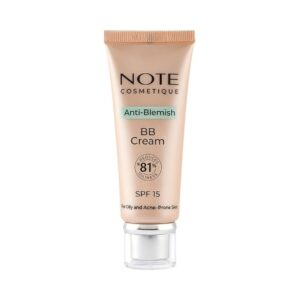 Introducing the Note Anti-Blemish BB Cream 04 Medium Beige, the perfect solution for flawless and blemish-free skin.