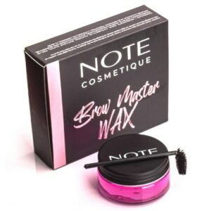 Introducing the Note Cosmetique Brow Master Wax 50 ml, a reliable solution for shaping and grooming your eyebrows.