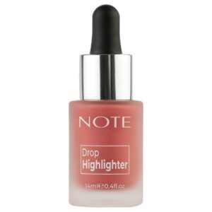 Introducing the Note Drop Highlighter 01 Pearl Rose, a versatile illuminating product designed to enhance your natural glow.