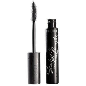 Introducing the Note Sculpt Master Volume & Definition Mascara Extra Black, the ultimate solution for achieving voluminous and defined lashes.