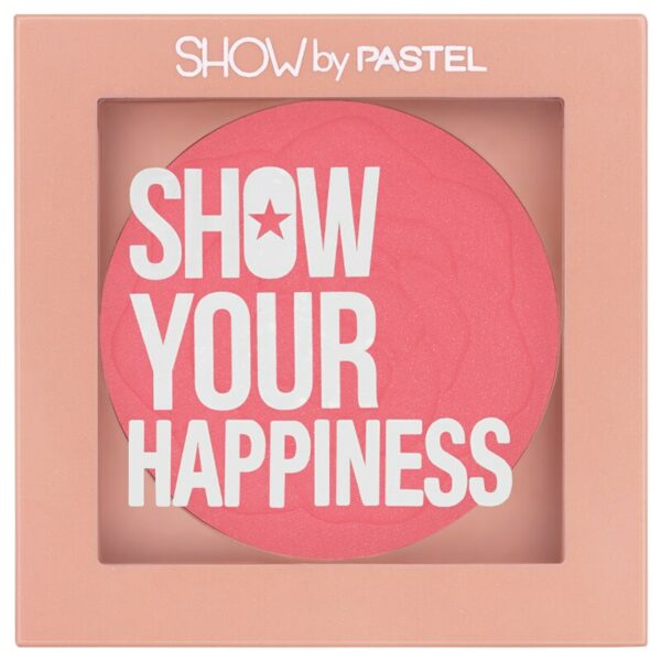 Introducing the Show By Pastel Show Your Happiness Blush 202, a vibrant and long-lasting blush that will enhance your natural beauty.