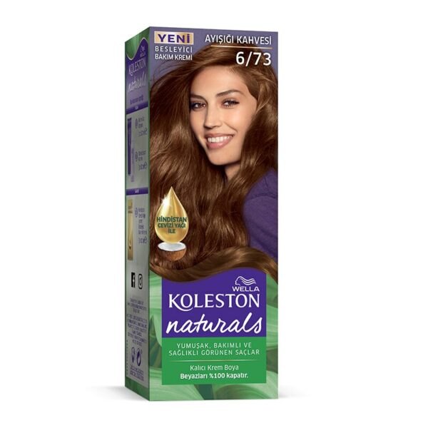 Wella Koleston Naturals Hair Color 6/73 Moonlight Brown