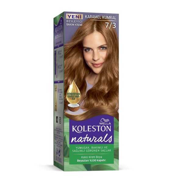 Wella Koleston Naturals Hair Color 7/3 Caramel Auburn