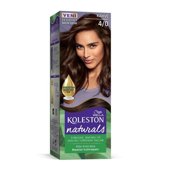 Wella Koleston Naturals Semi-Set Dye 4/0 Brown