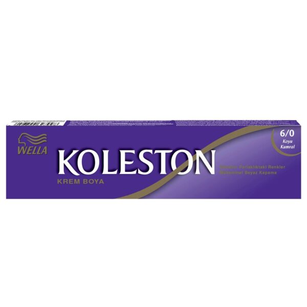 Wella Koleston Tube Hair Color 6/0 Dark Auburn