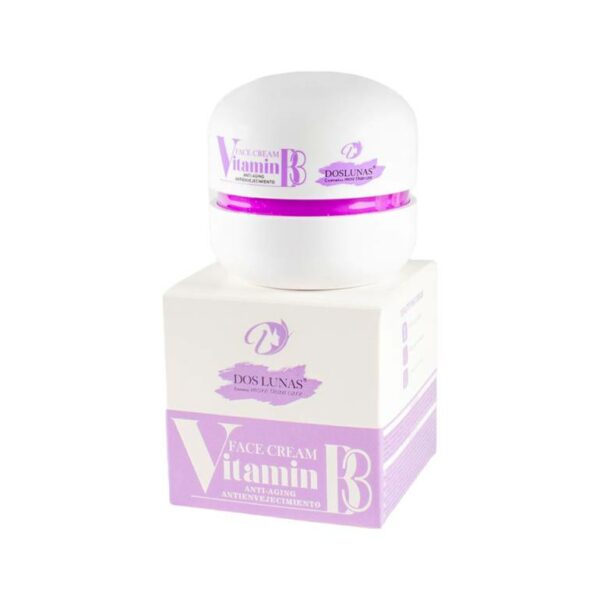 Introducing Dos Lunas Face Cream Vitamin B3 50 g, a solution for youthful and radiant skin.